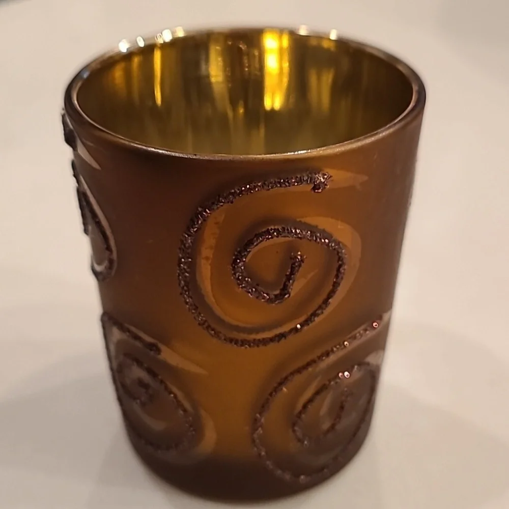 Bronze Votive Candle Holder